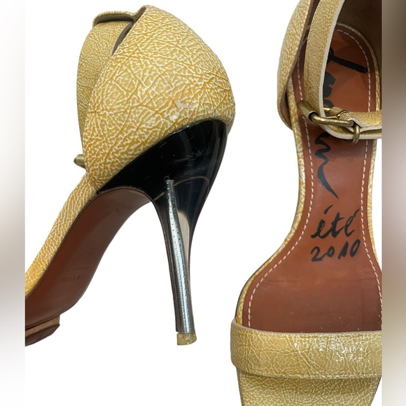 Lanvin Ankle Strapped Heels - Picture 9 of 14